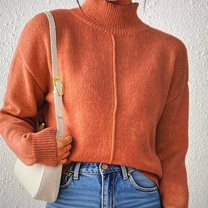 Women's Rust Sweater